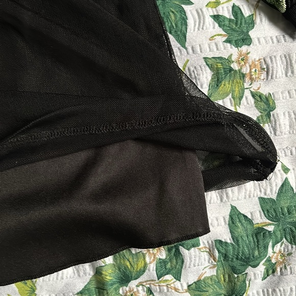 {NWT} MOTEL Avena Mesh Japanese Blossom Dress - Picture 8 of 10